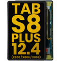 OLED-Display ohne Rahmen Samsung Tab S8 Plus Refurbished Black
