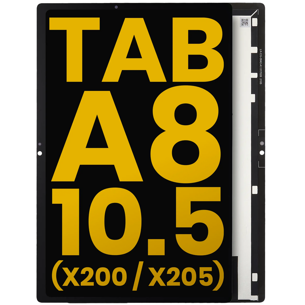LCD Display without Frame for Samsung Galaxy Tab A8 10.5" (2021) (X200 / X205) (Refurbished) (Black)