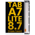 LCD-Display ohne Rahmen für Samsung Galaxy Tab A7 Lite 8.7 Weiß Refurbished