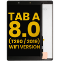 LCD-Display ohne Rahmen für Samsung Galaxy Tab A 8.0" Generalüberholt Schwarz