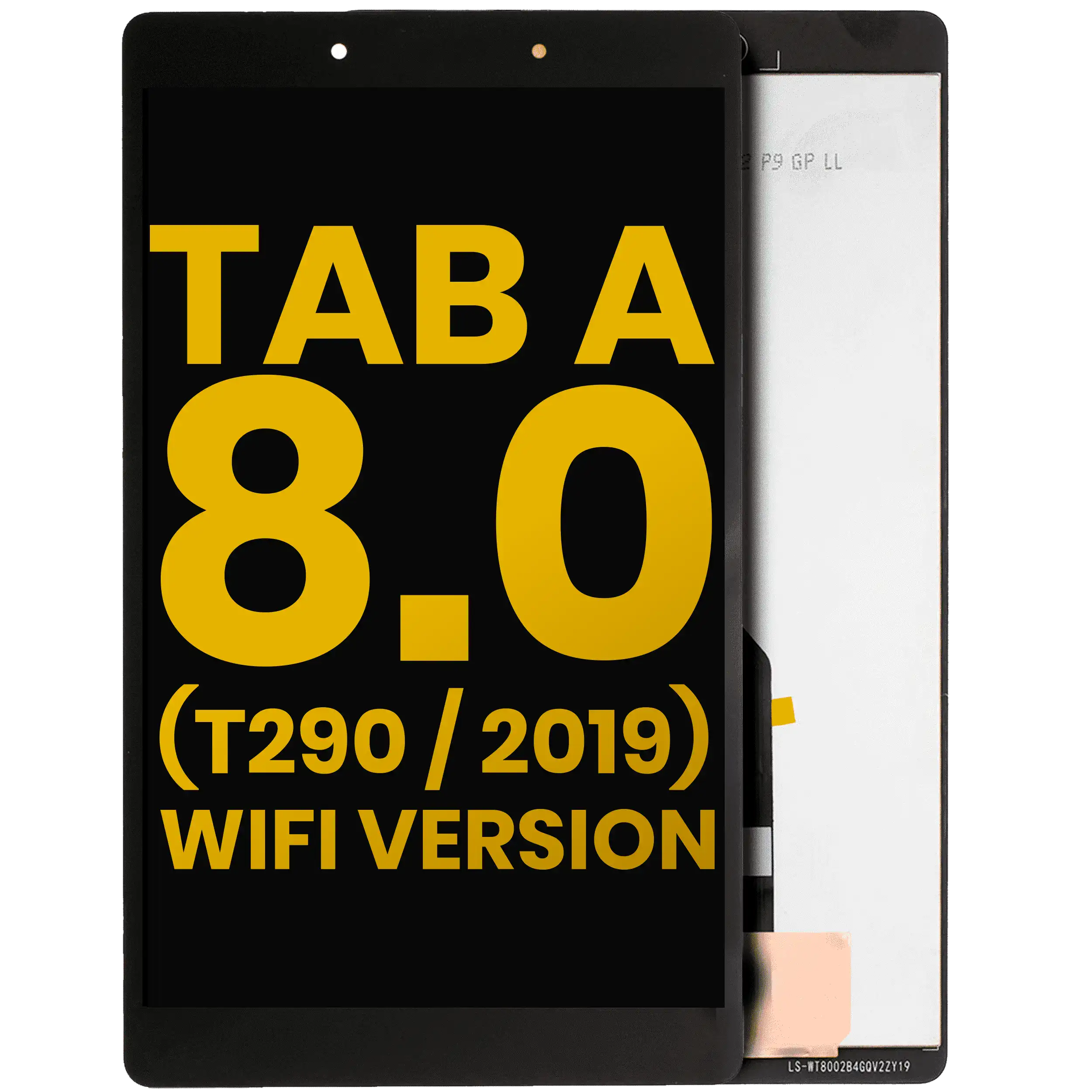 LCD Display without Frame for Samsung Galaxy Tab A 8.0" (T290) (2019) (WiFi Version) (Refurbished) (Black)