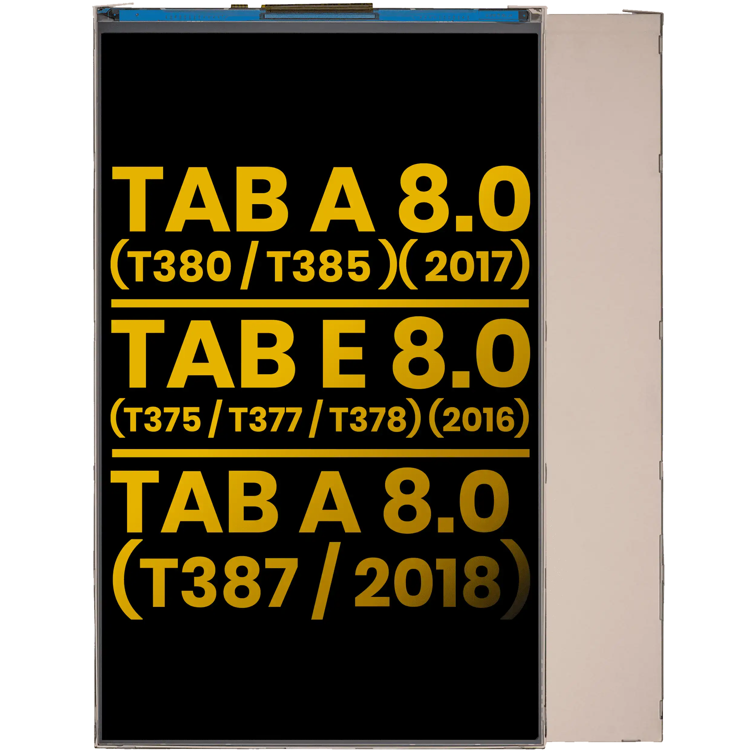 LCD Samsung Galaxy Tab A 8.0 (2017/18) & Tab E 8.0 (2016) Refurbished