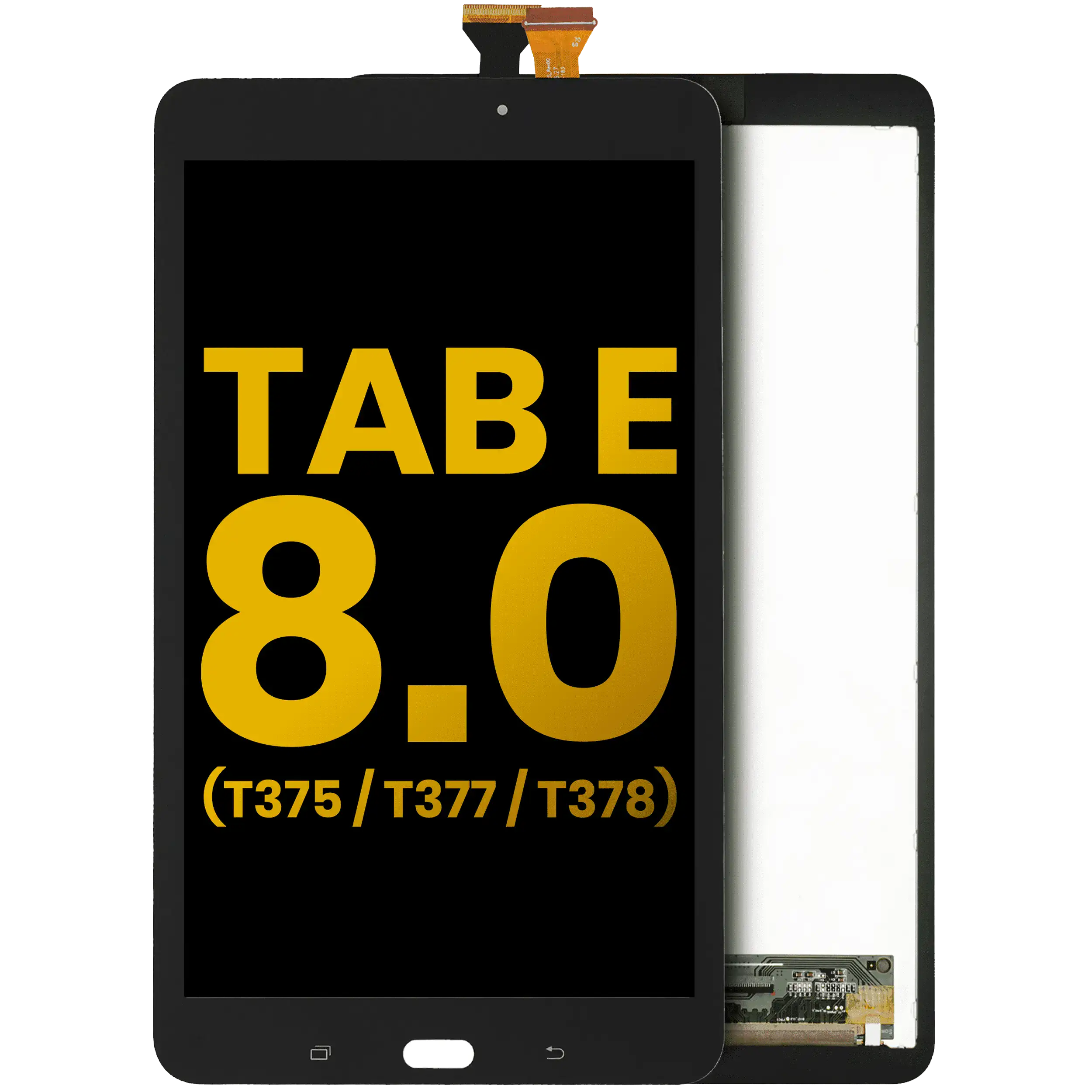LCD-Display ohne Rahmen für Samsung Galaxy Tab E 8.0 (T375/T377/T378) (2016) (Re