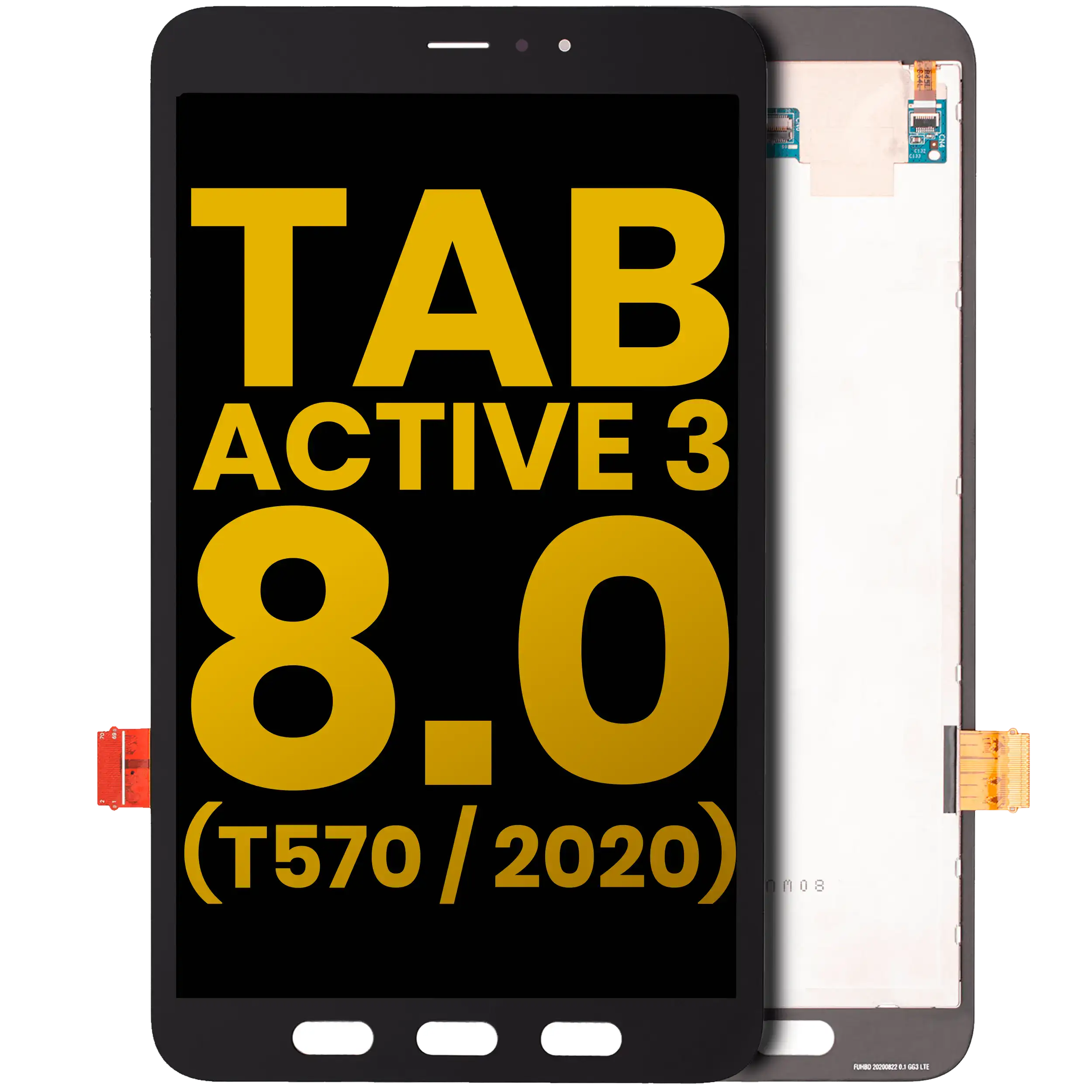 LCD Display without Frame for Samsung Galaxy Tab Active 3 8.0" (T570) (2020) (WiFi Version) (Refurbished) (All Colors)