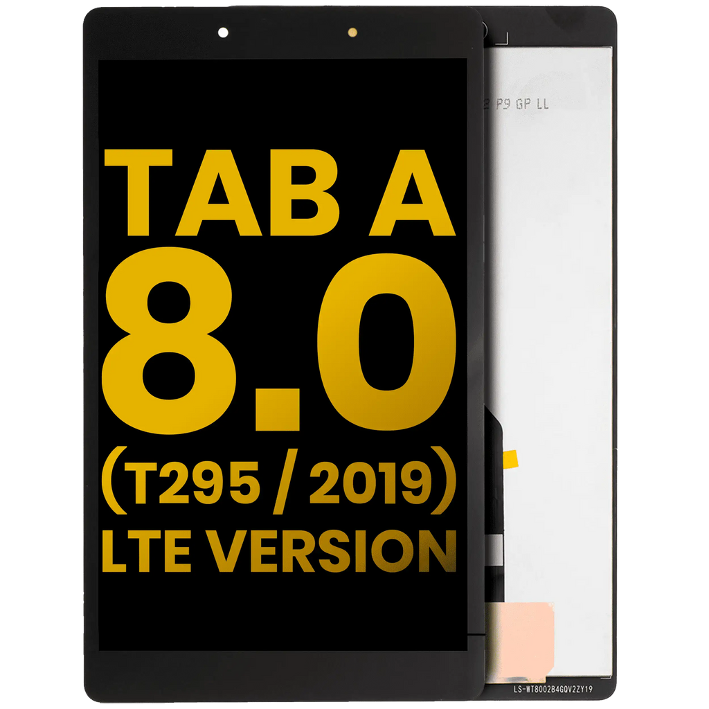 LCD Display without Frame for Samsung Galaxy Tab A 8.0" (T295) (2019) (LTE Version) (Refurbished) (Black)