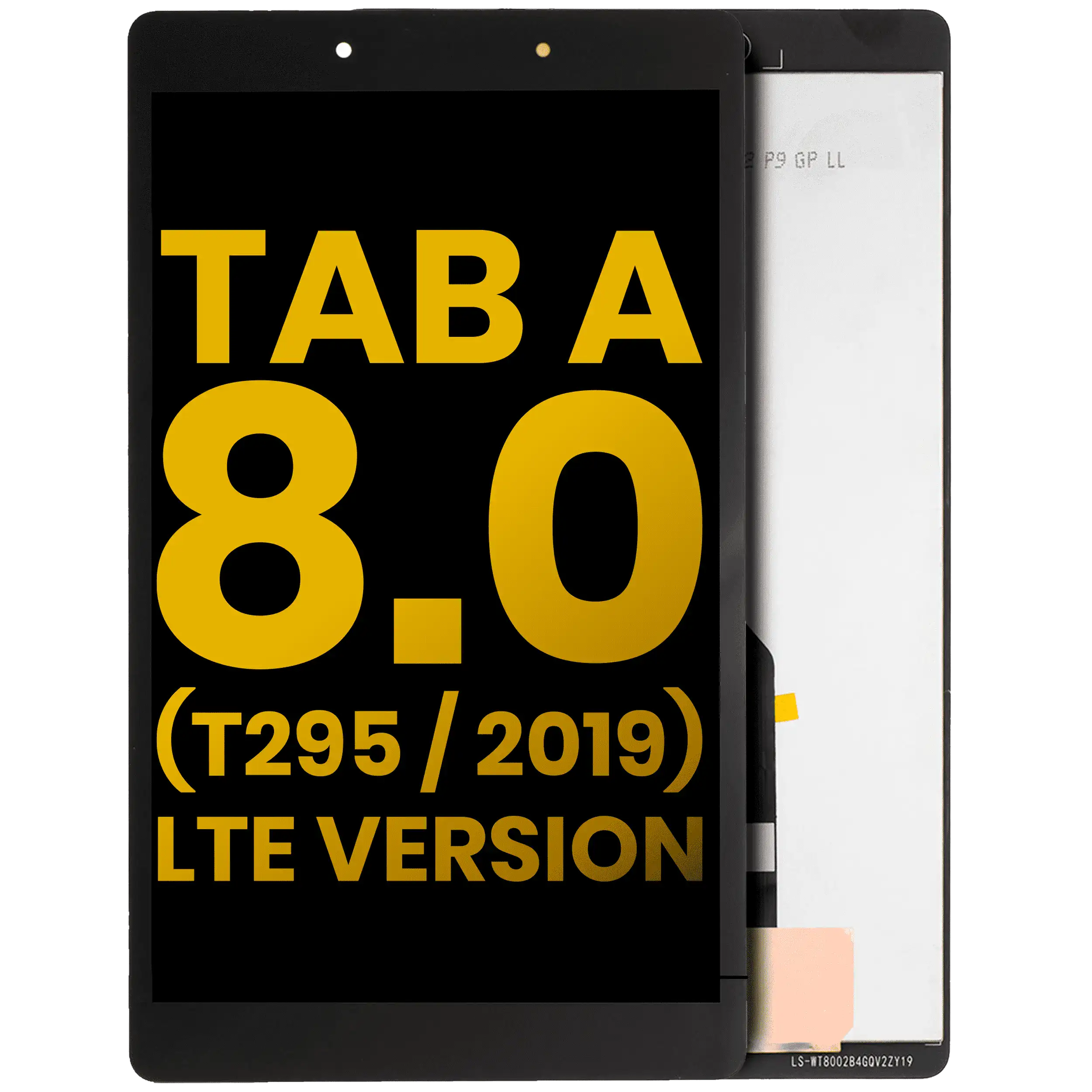 LCD Display without Frame for Samsung Galaxy Tab A 8.0" (T295) (2019) (LTE Version) (Refurbished) (Black)