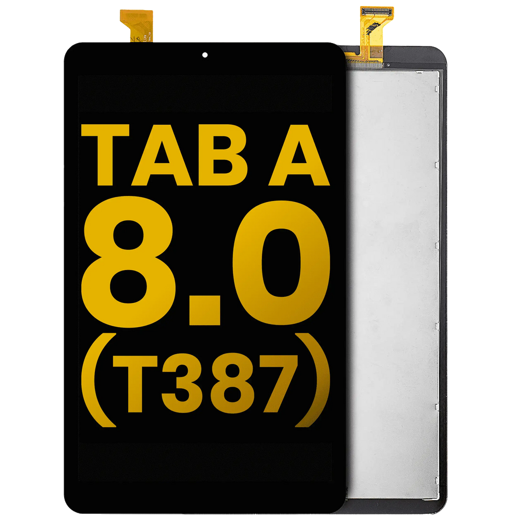 LCD Display without Frame for Samsung Galaxy Tab A 8.0" (T387) (2018) (Refurbished) (Black)