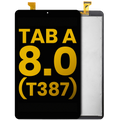 LCD-Display ohne Rahmen Samsung Tab A 8.0 (2018) Refurbished Schwarz