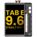 LCD Display with Frame for Samsung Galaxy Tab E 9.6" (T560/T561/T567) (2015) (Refurbished) (Black)