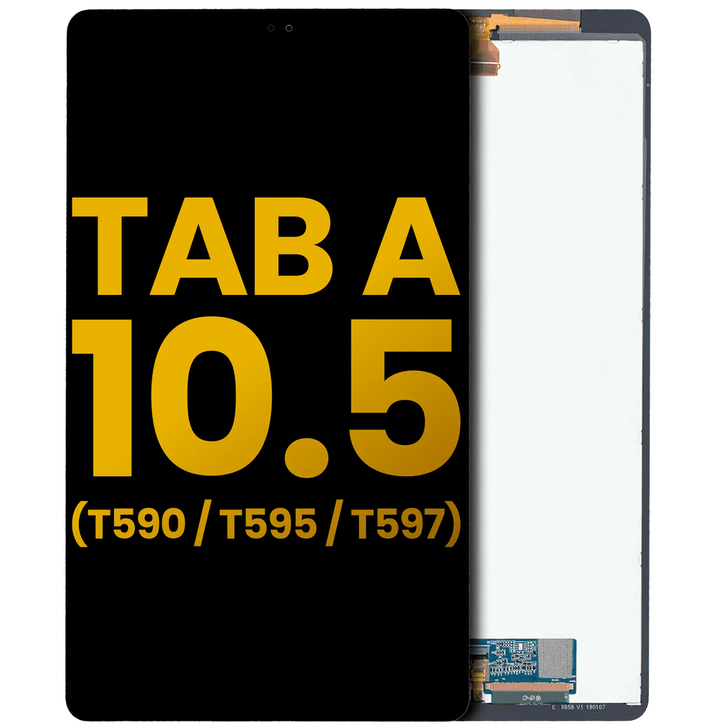 LCD Display without Frame for Samsung Galaxy Tab A 10.5" (T590 / T595 / T597) (2018) (Refurbished) (Black)
