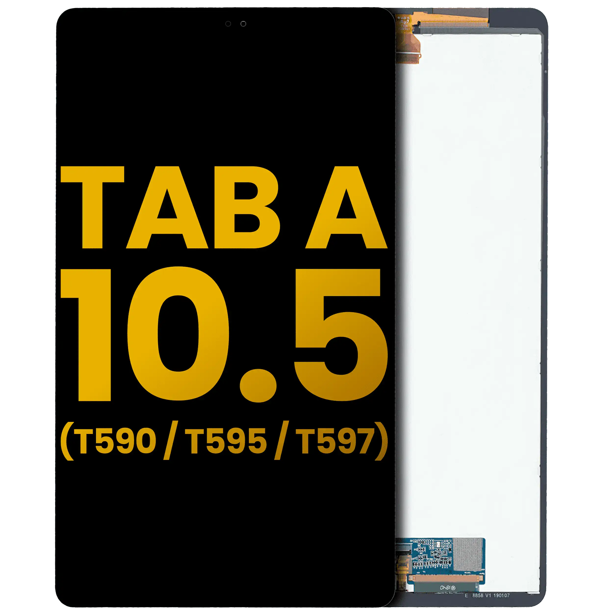 LCD Display without Frame for Samsung Galaxy Tab A 10.5" (T590 / T595 / T597) (2018) (Refurbished) (Black)
