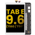 LCD Display with Frame for Samsung Galaxy Tab E 9.6" (T560 / T561 / T567) (2015) (Refurbished) (White)