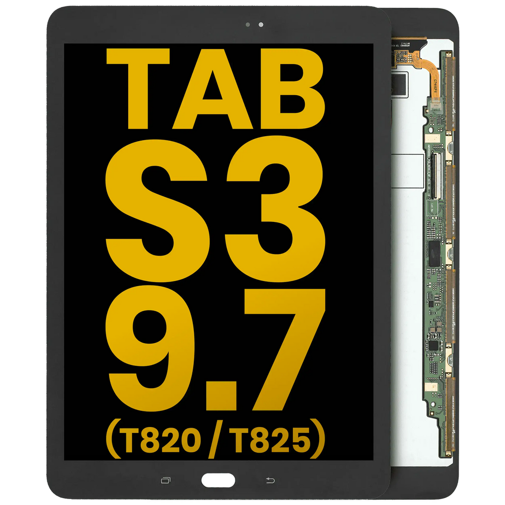LCD Display for Samsung Galaxy Tab S3 9.7" (T820/T825) (2017) (Refurbished) (Black)