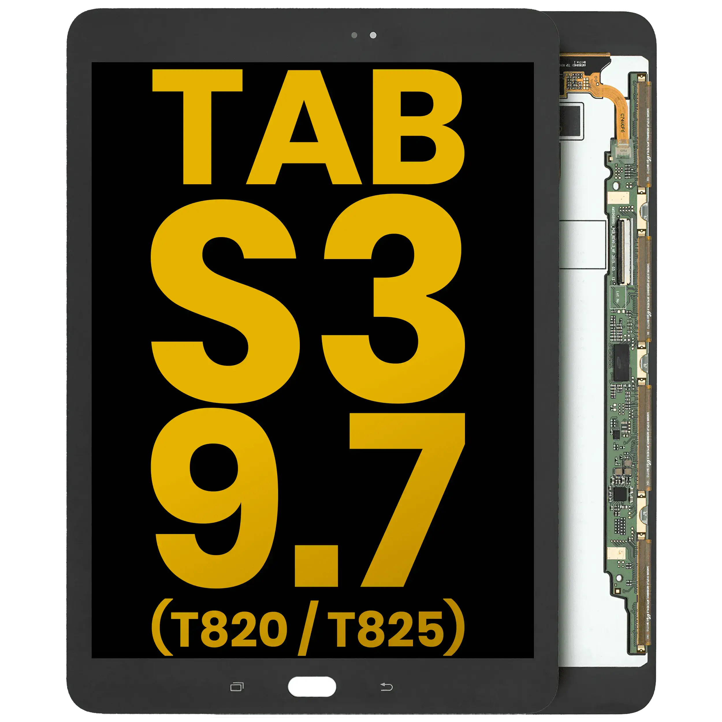 LCD-Display Samsung Galaxy Tab S3 9.7 Refurbished Schwarz