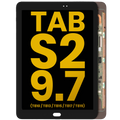 Samsung Tab S2 9.7 OLED-Display ohne Rahmen Refurbished Schwarz (T810/T815)