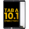 LCD Display without Frame for Samsung Tab A (10.1" / 2016) (T580 / T585) (Refurbished) (Black)