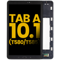 Samsung Tab A 10.1 LCD-Display mit Rahmen Refurbished Schwarz