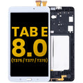 LCD Display with Frame for Samsung Galaxy Tab E 8.0" (T375 / T377 / T378) (2016) (Refurbished) (White)