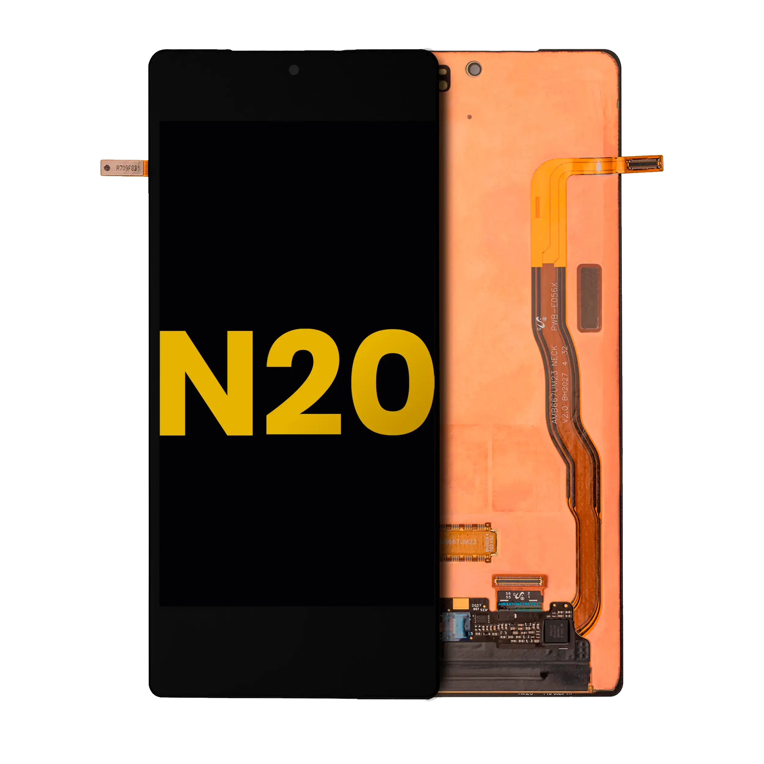 OLED-Display ohne Rahmen Samsung Galaxy Note 20 5G (Refurbished)