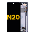OLED-Display mit Rahmen Samsung Galaxy Note 20 5G Refurbished Mystic Gray