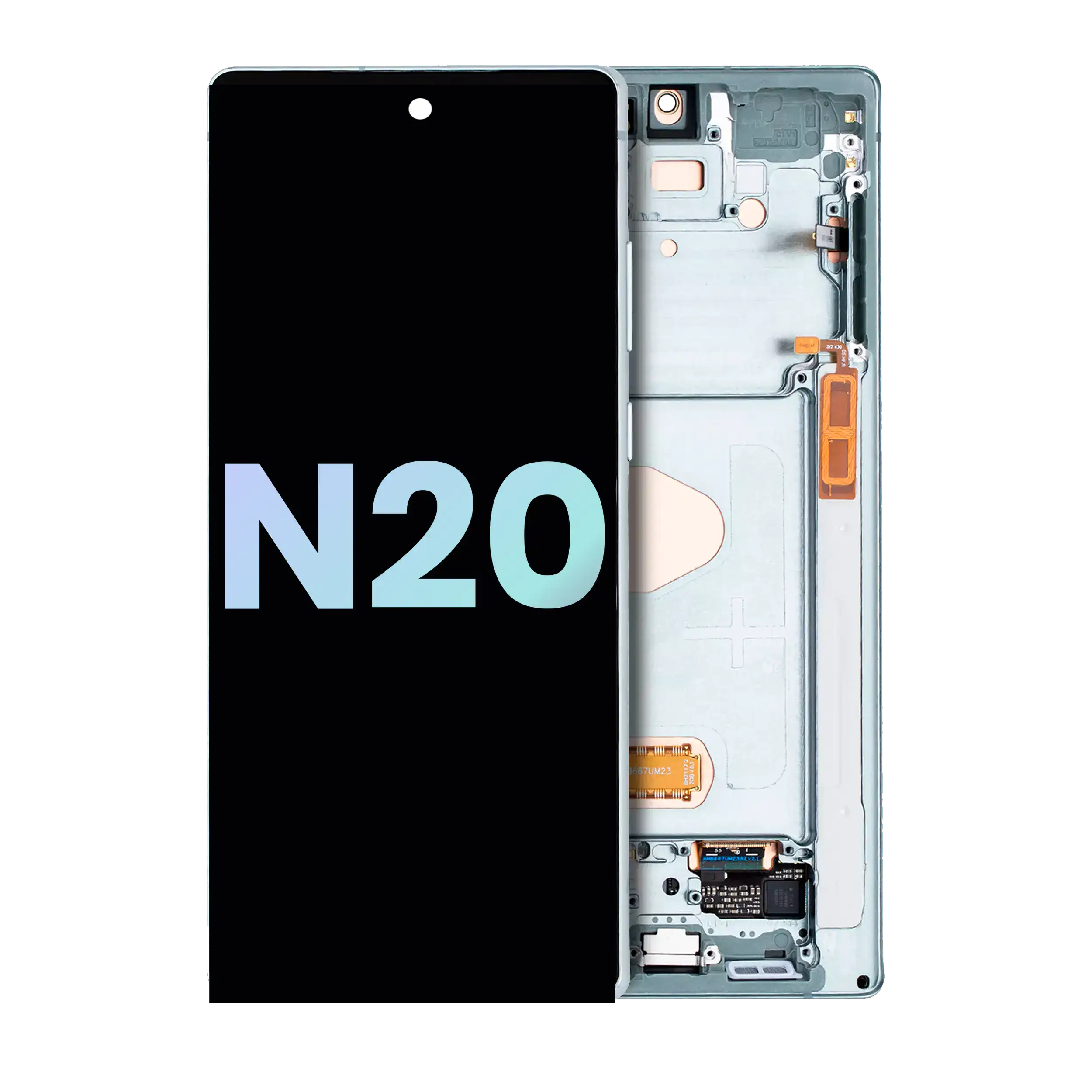 OLED Display with Frame for Samsung Galaxy Note 20 5G (Service Pack) (Mystic Green)