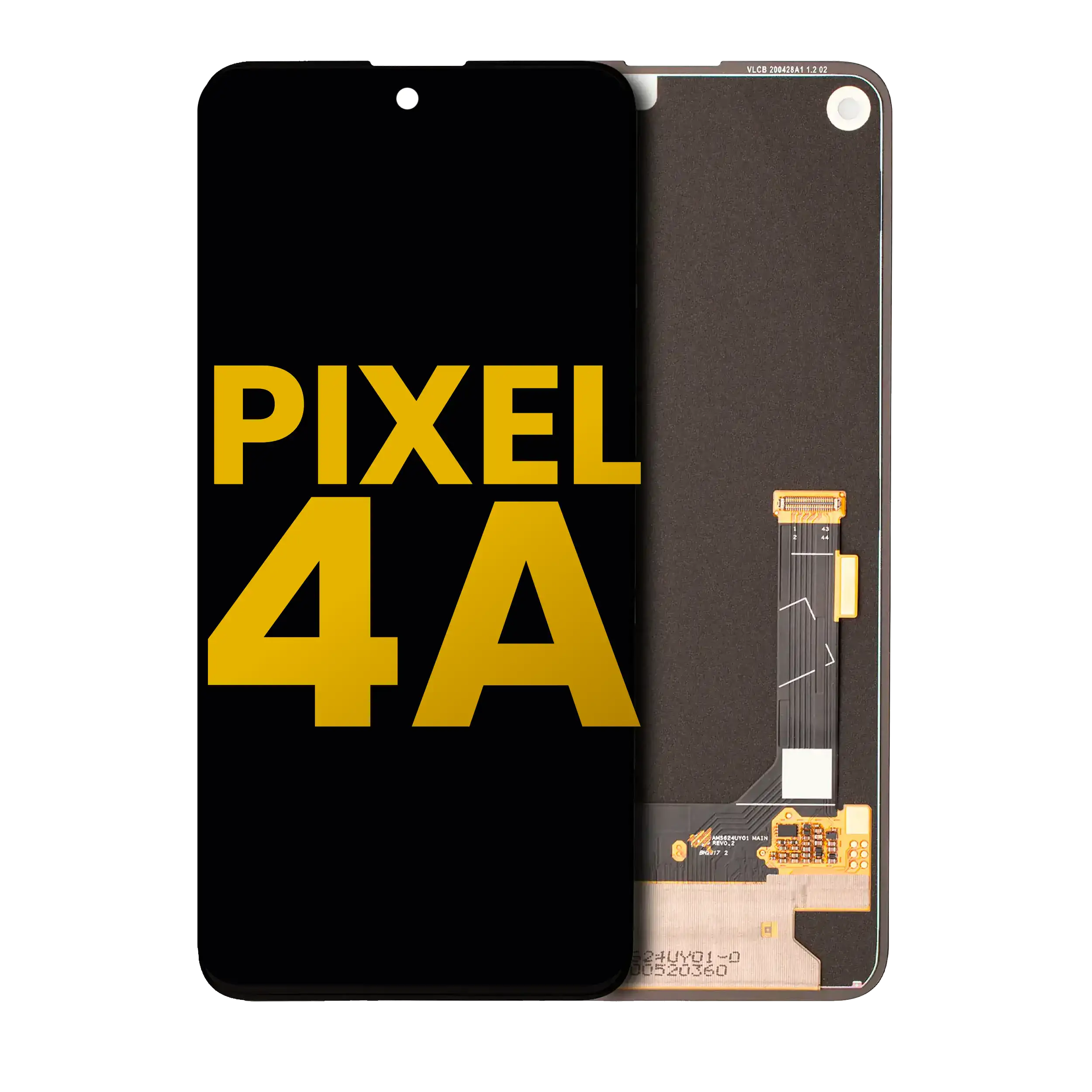 OLED-Display ohne Rahmen für Google Pixel 4a 5G (Refurbished) (Alle Farben)