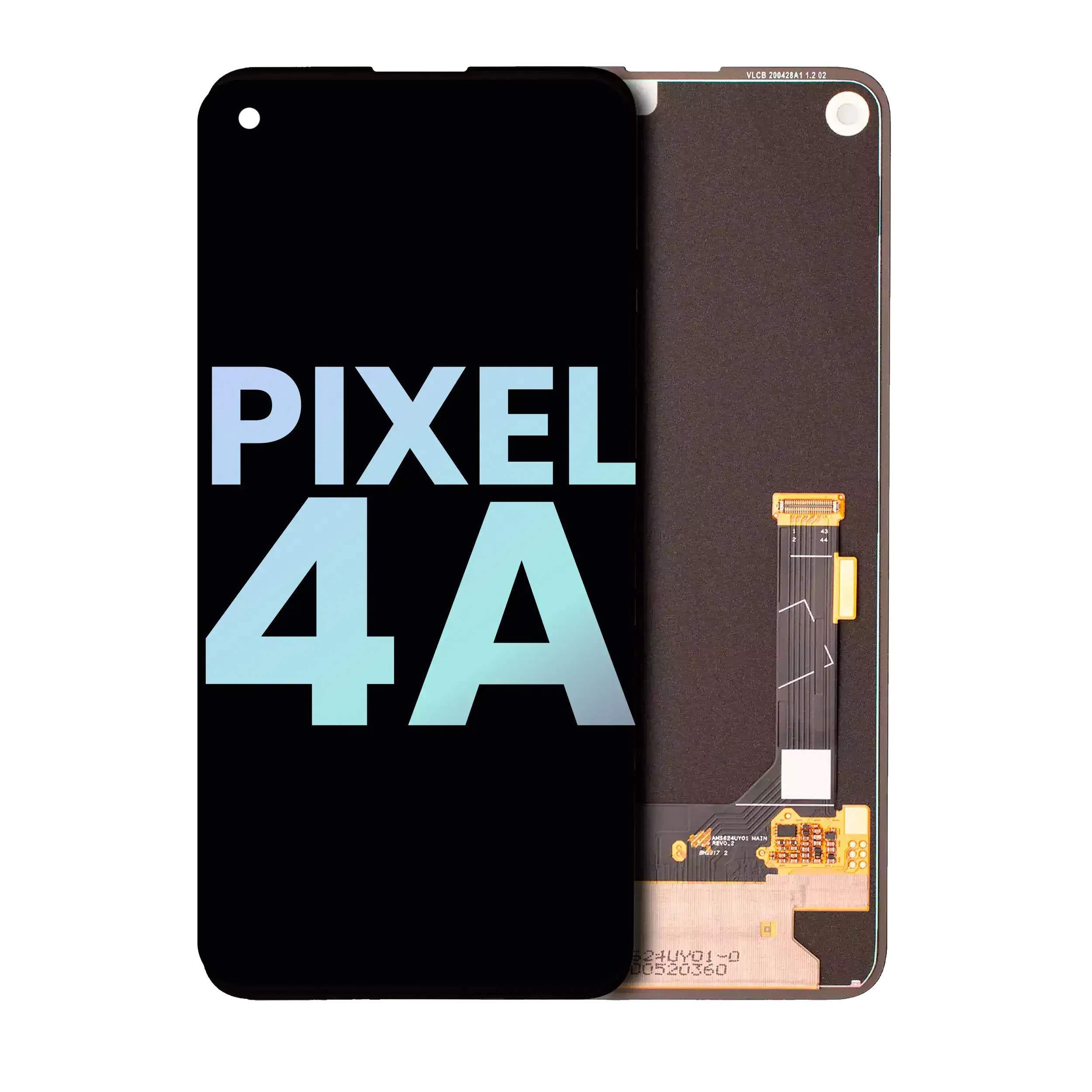 OLED-Display ohne Rahmen für Google Pixel 4A 5G (OEM-Qualität) (Alle Farben)
