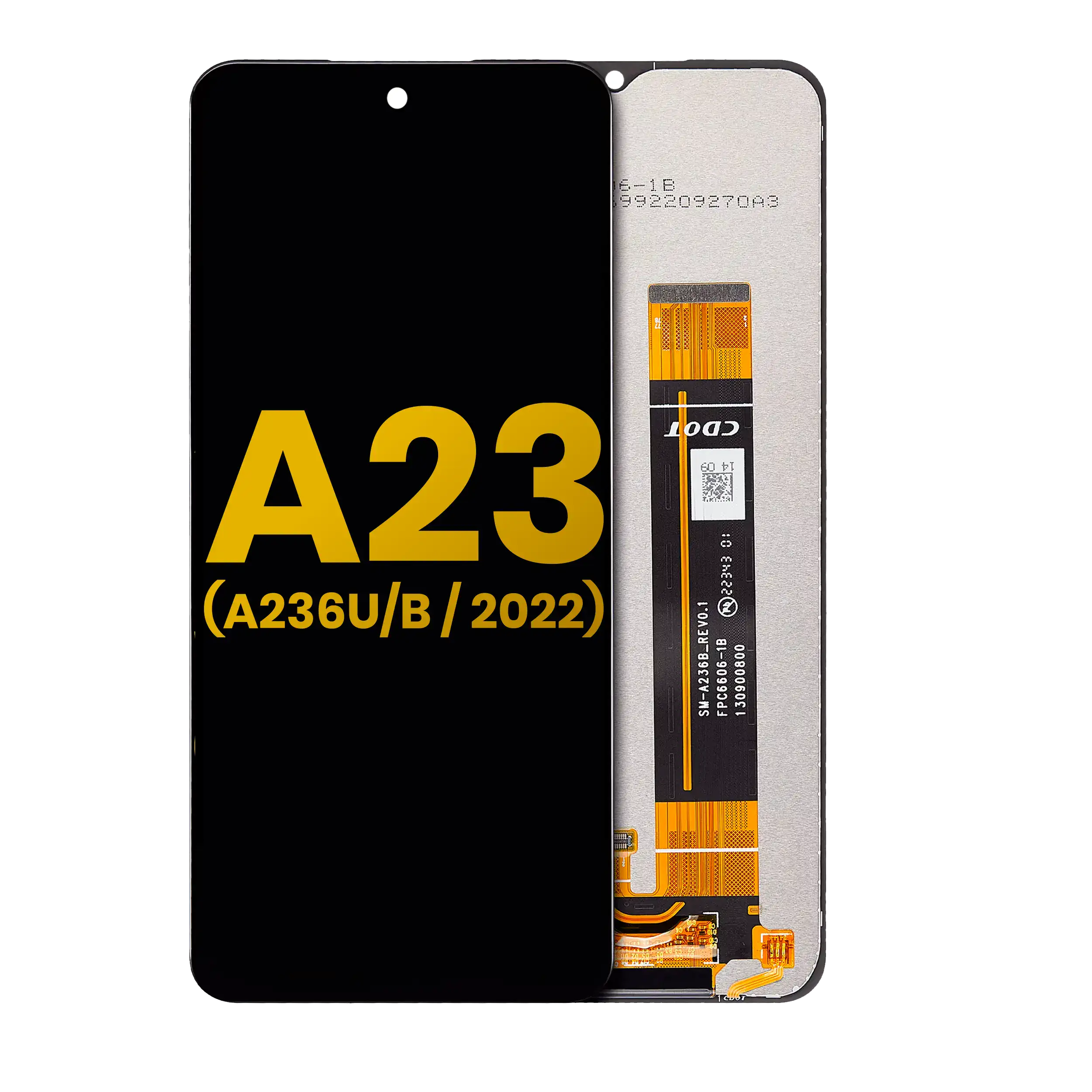LCD-Display ohne Rahmen für Samsung A23 5G Generalüberholt Alle Farben