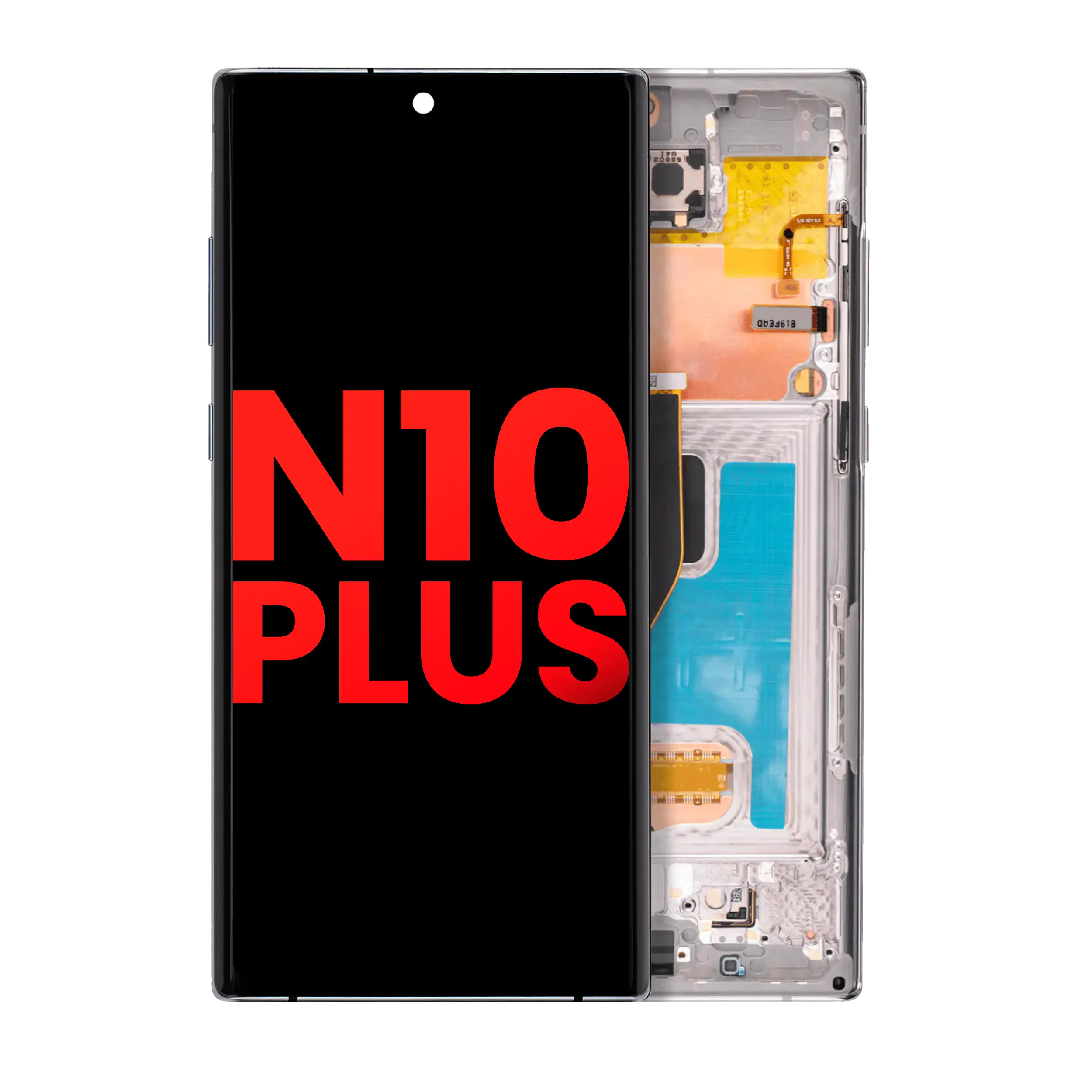 Samsung Galaxy Note 10+ 5G OLED-Display mit Rahmen Aftermarket Plus Aura Glow