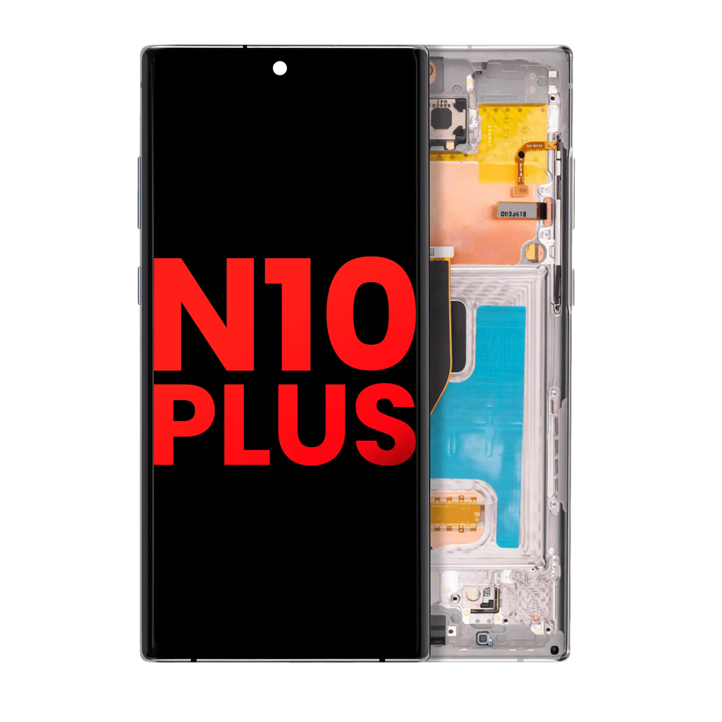 Samsung Galaxy Note 10+ 5G OLED-Display mit Rahmen Aftermarket Plus Aura Glow