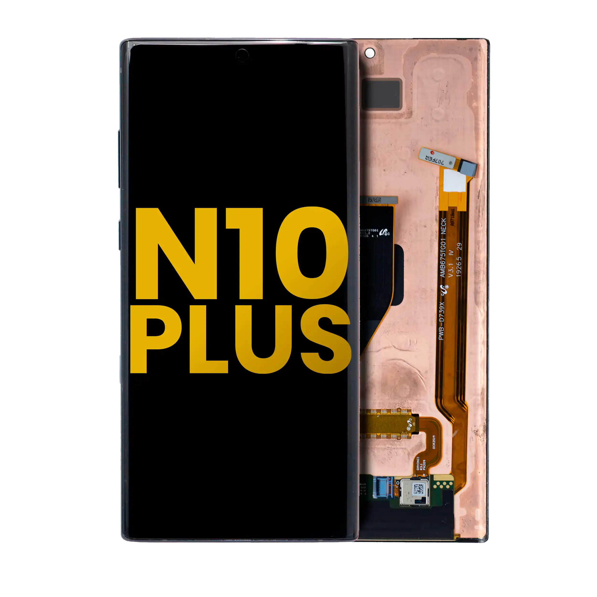 OLED-Display ohne Rahmen für Samsung Galaxy Note 10 Plus / 5G (Refurb.) ()
