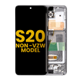 OLED-Display mit Rahmen Samsung Galaxy S20 5G Refurbished Cosmic Black