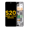 OLED Display with Frame for Samsung Galaxy S20 5G (Not Verizon 5G UW) – Refurbished – Cosmic Gray