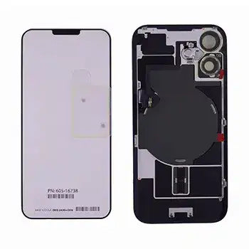 Back cover with MagSafe magnet, NFC, and flash flex cable for iPhone 16 Plus (Original OEM) (Pink)