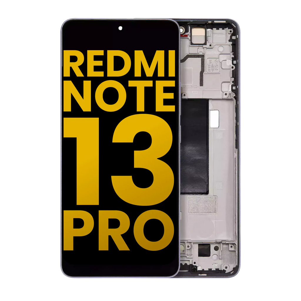 OLED Display with Frame for Xiaomi Redmi Note 13 Pro 5G (Refurbished) (Violet)