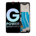 LCD-Display mit Rahmen für Moto G Power 5G OEM