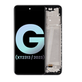 LCD-Display mit Rahmen für Moto G 5G (XT2313 / 2023) (Original OEM) (Alle Farben)