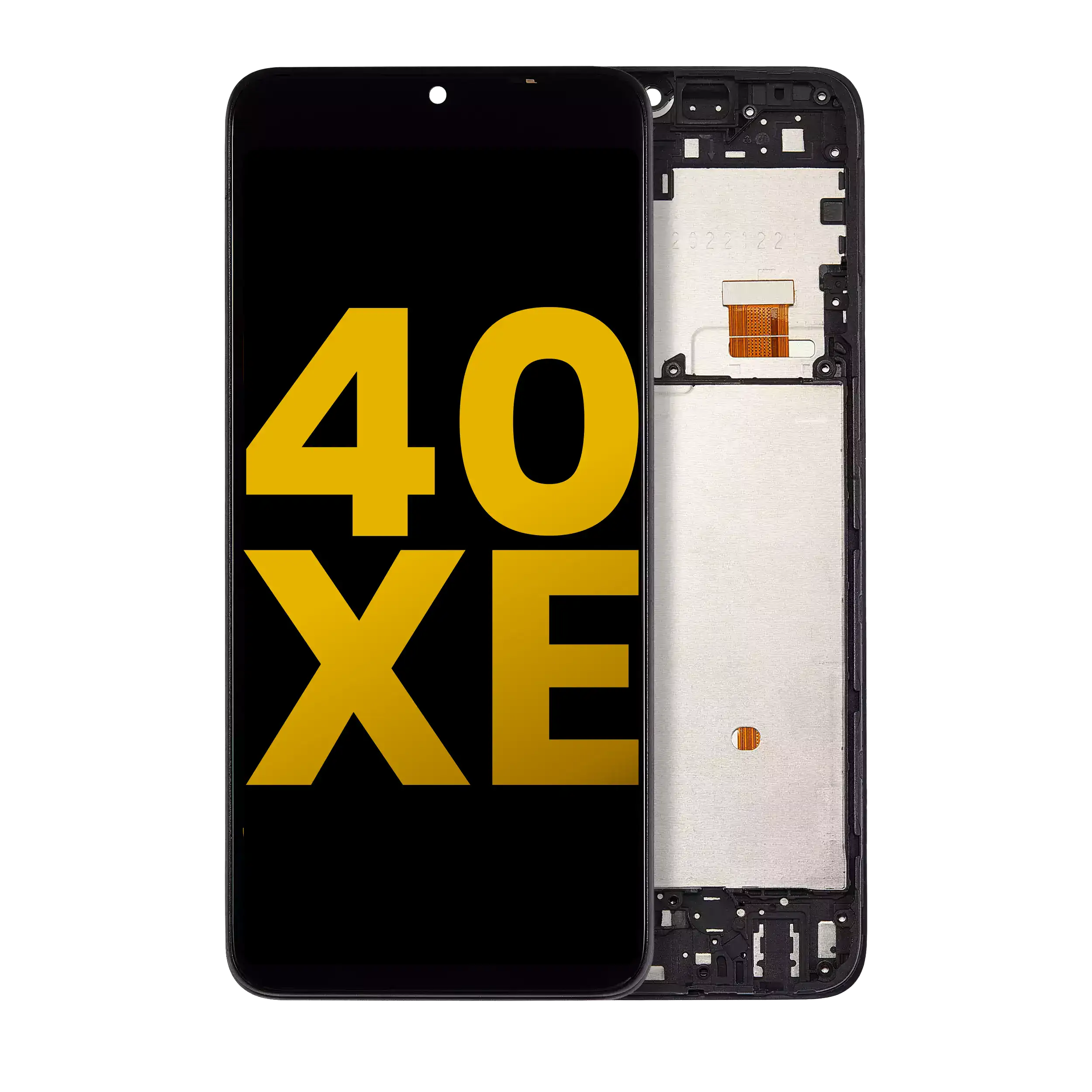 LCD-Display mit Rahmen für TCL 40 XE 5G (Refurbished) (Alle Farben)