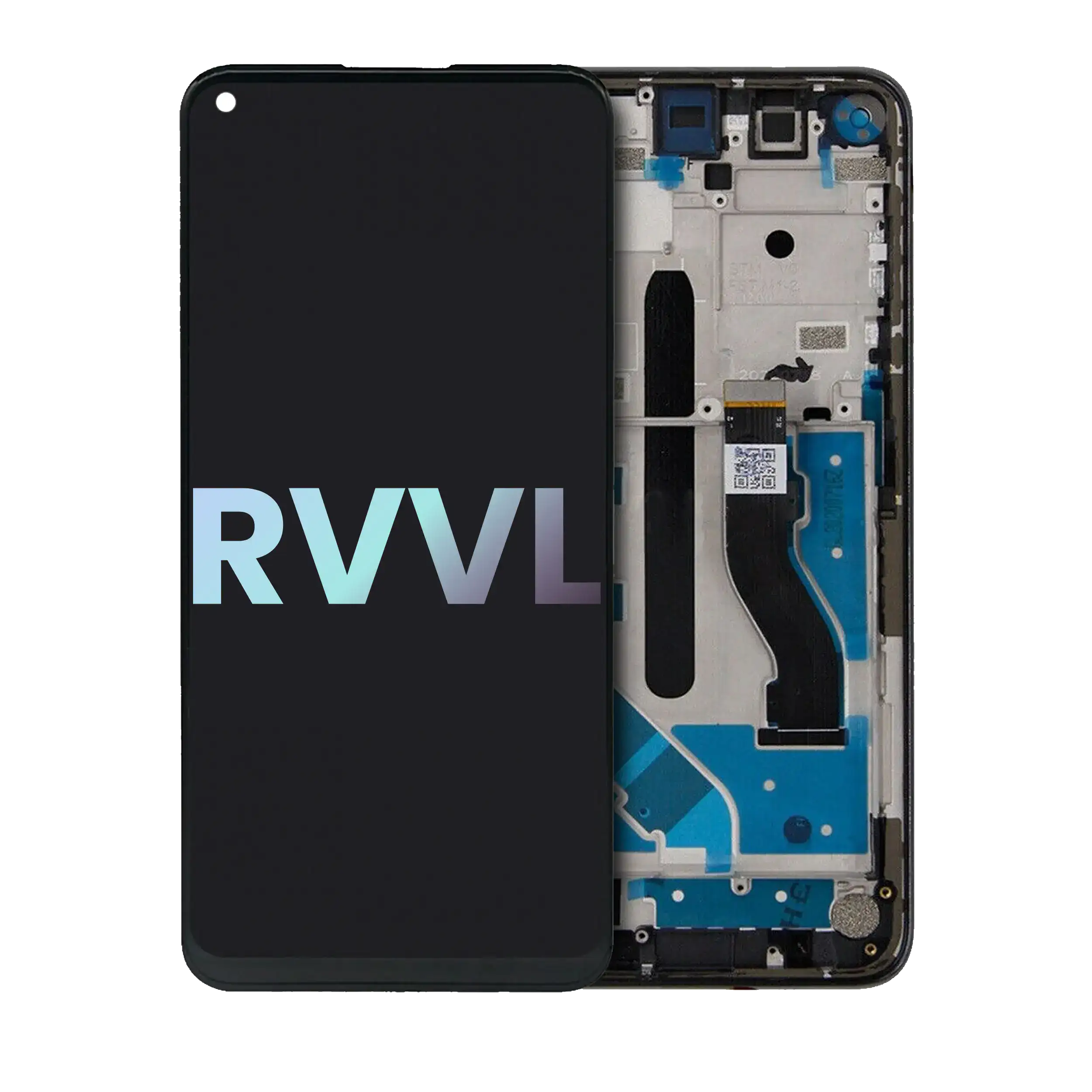 LCD-Display mit Rahmen für T-Mobile Revvl 5G (Original OEM, alle Farben)
