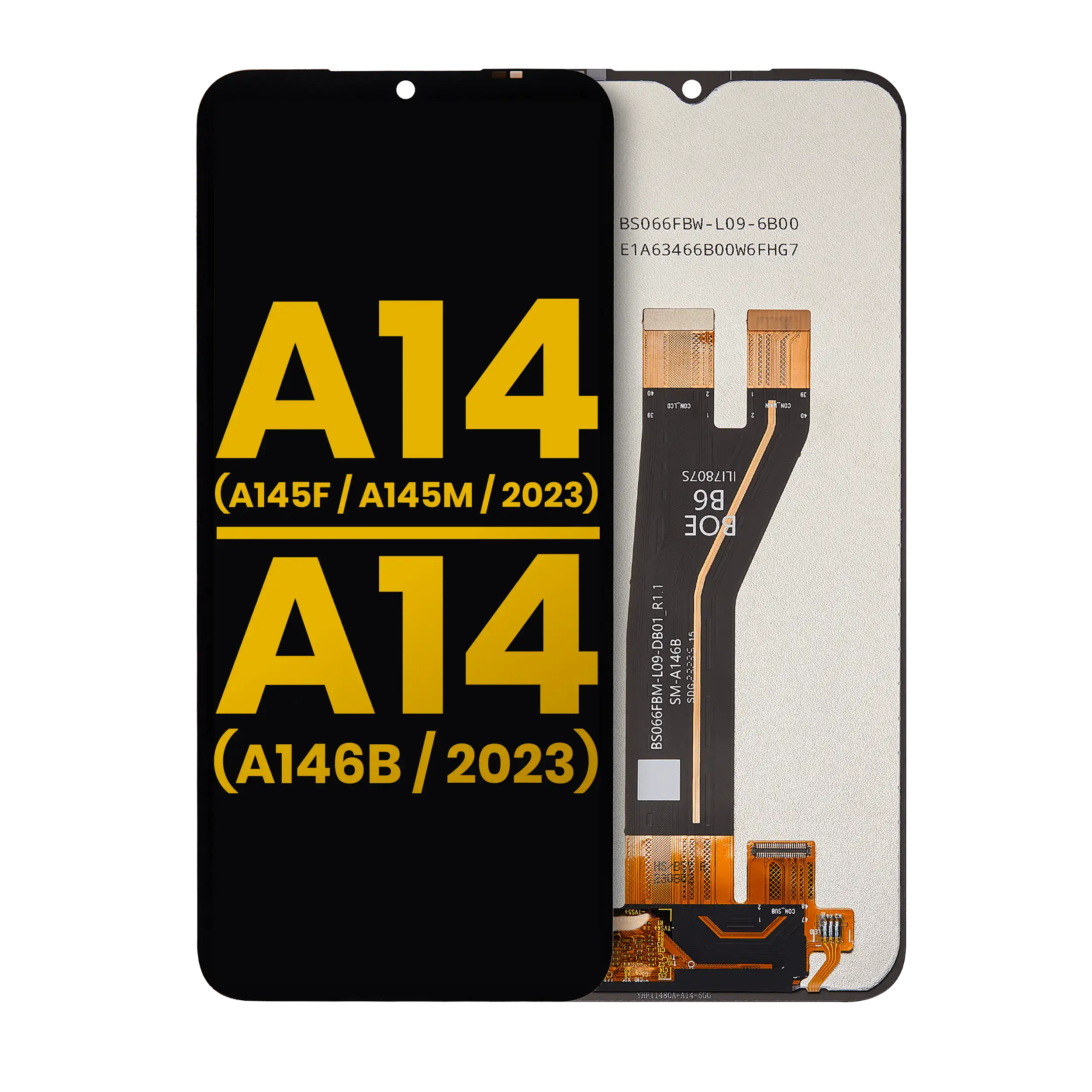 LCD Display without Frame for Samsung Galaxy A14 4G/5G (International Version) (Refurbished) (All Colors)