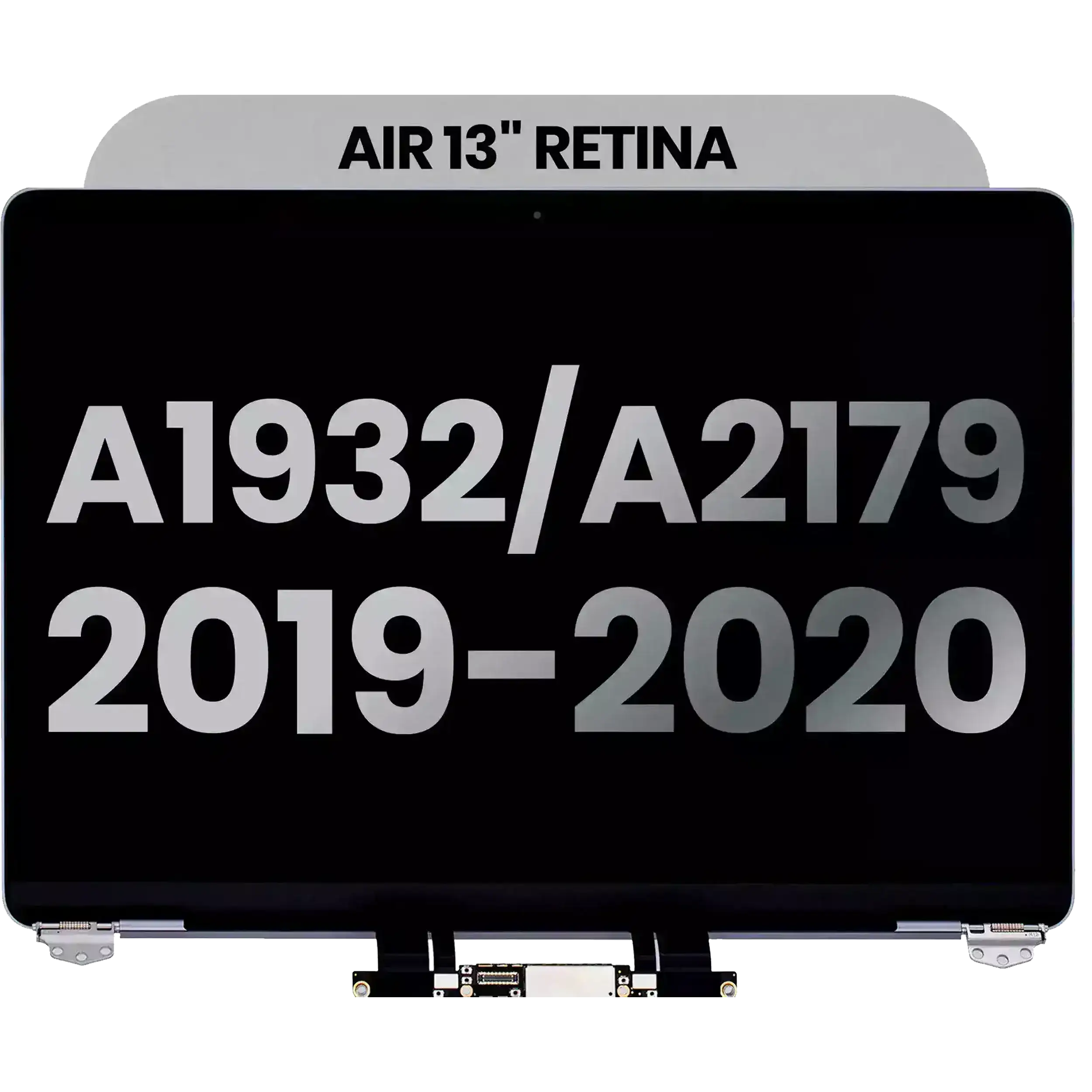 LCD-Display für MacBook Air 13" A1932/A2179 (Silber, gebrauchter OEM-Ausbau, Qua