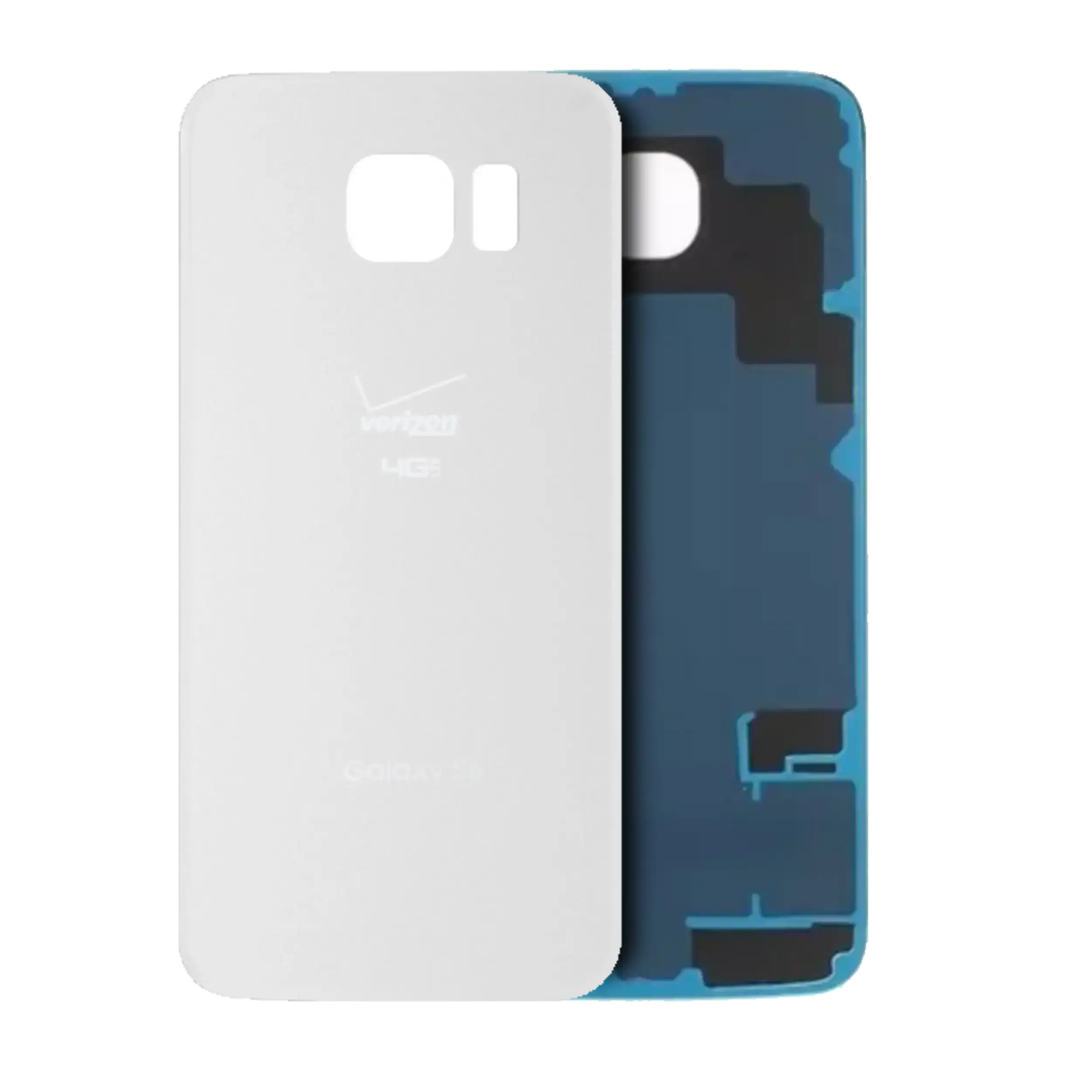 Back Cover for Samsung Galaxy S6 (Verizon 4G) (Service Pack) (White)