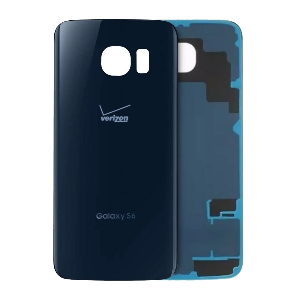 Back Cover for Samsung Galaxy S6 (Verizon Logo) (Service Pack) (Black Sapphire)
