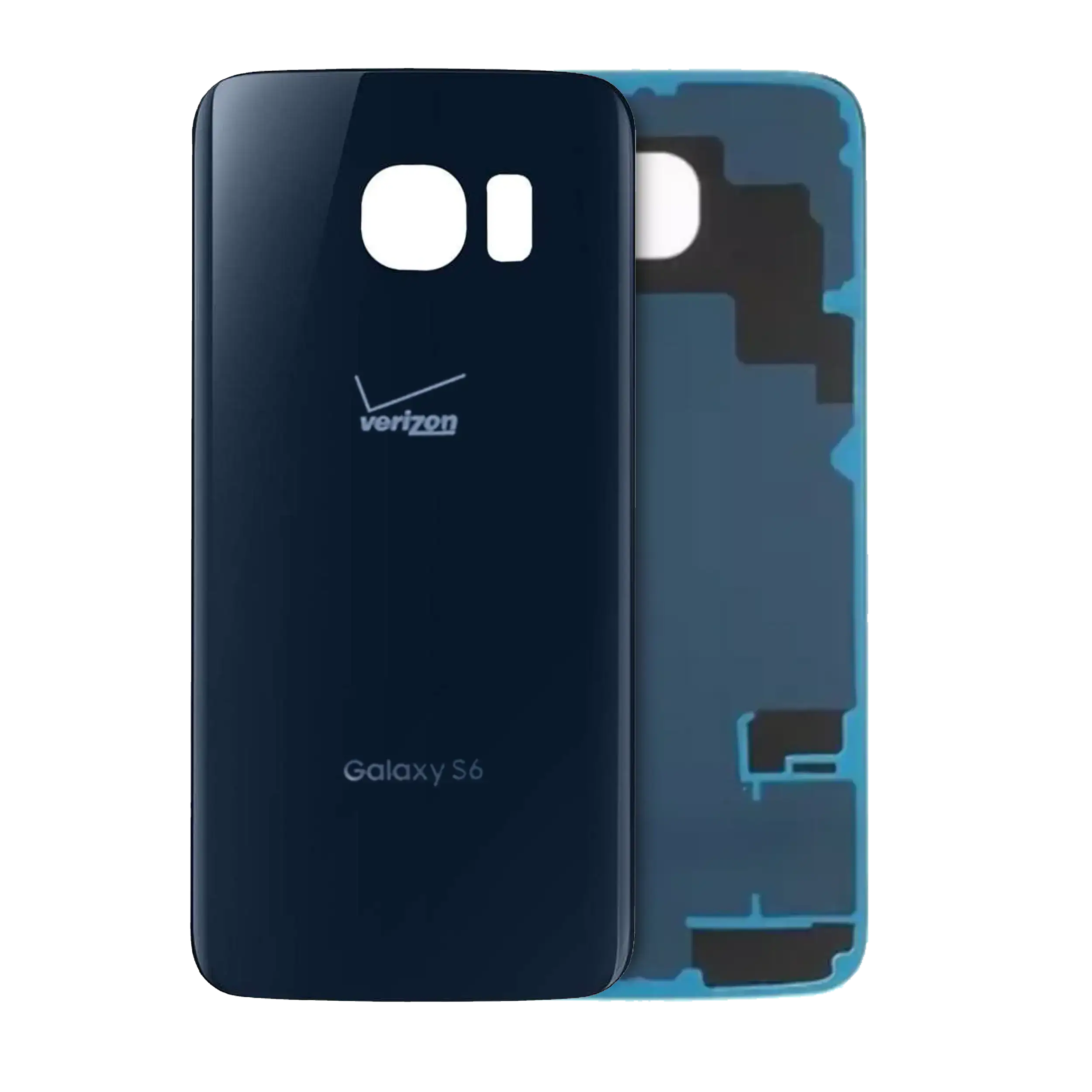 Back Cover for Samsung Galaxy S6 (Verizon Logo) (Service Pack) (Black Sapphire)
