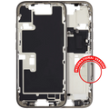 Midframe/Rahmen + Kleinteile iPhone 16 Pro Natural Titanium Gebraucht OEM A