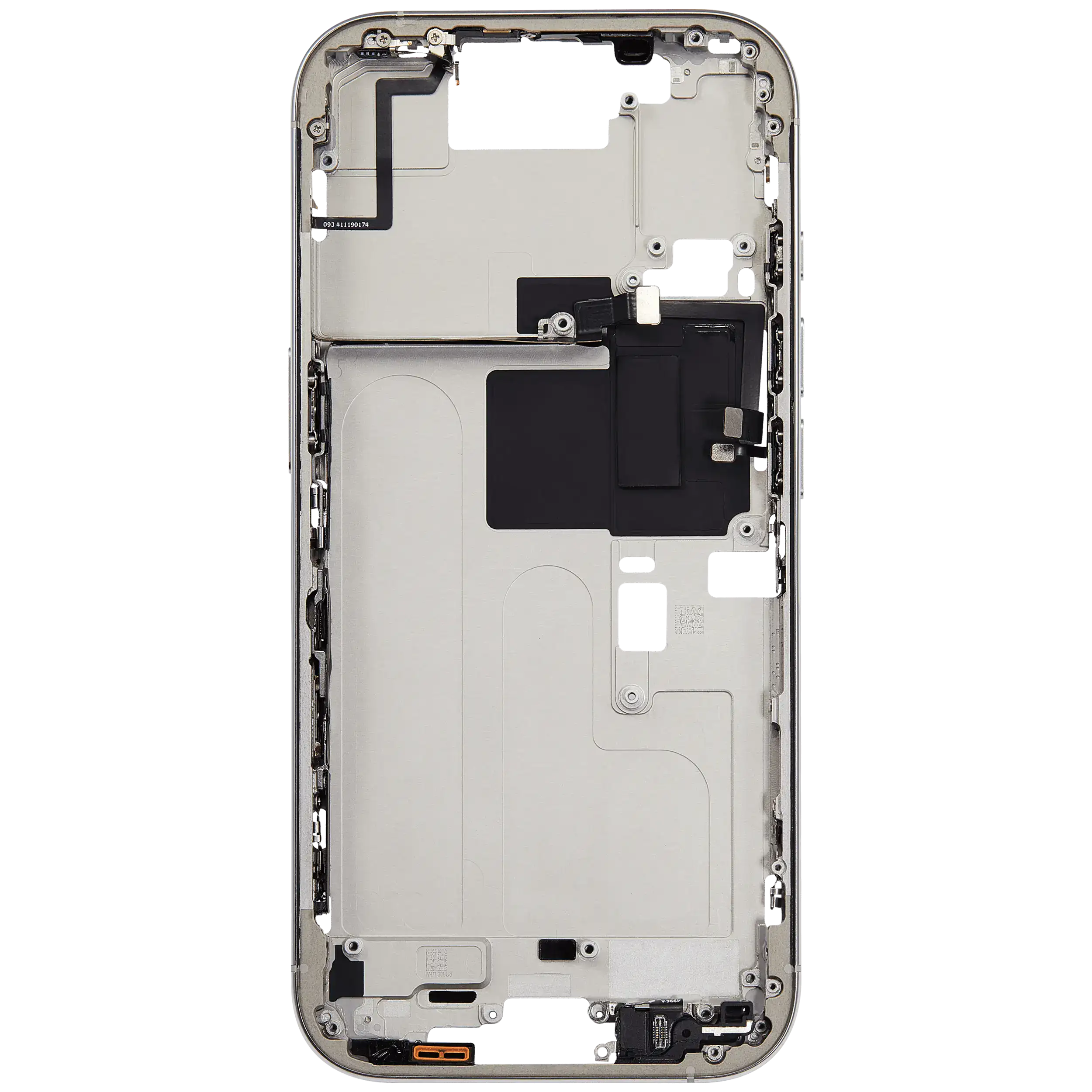 Original Apple-Ausbau A gebraucht – iPhone 16 Pro EU / Rahmen Weiß