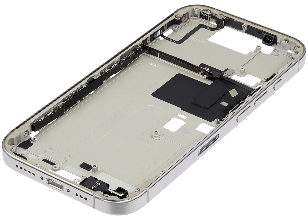 Original Apple-Ausbau A gebraucht – iPhone 16 Pro EU / Rahmen Weiß
