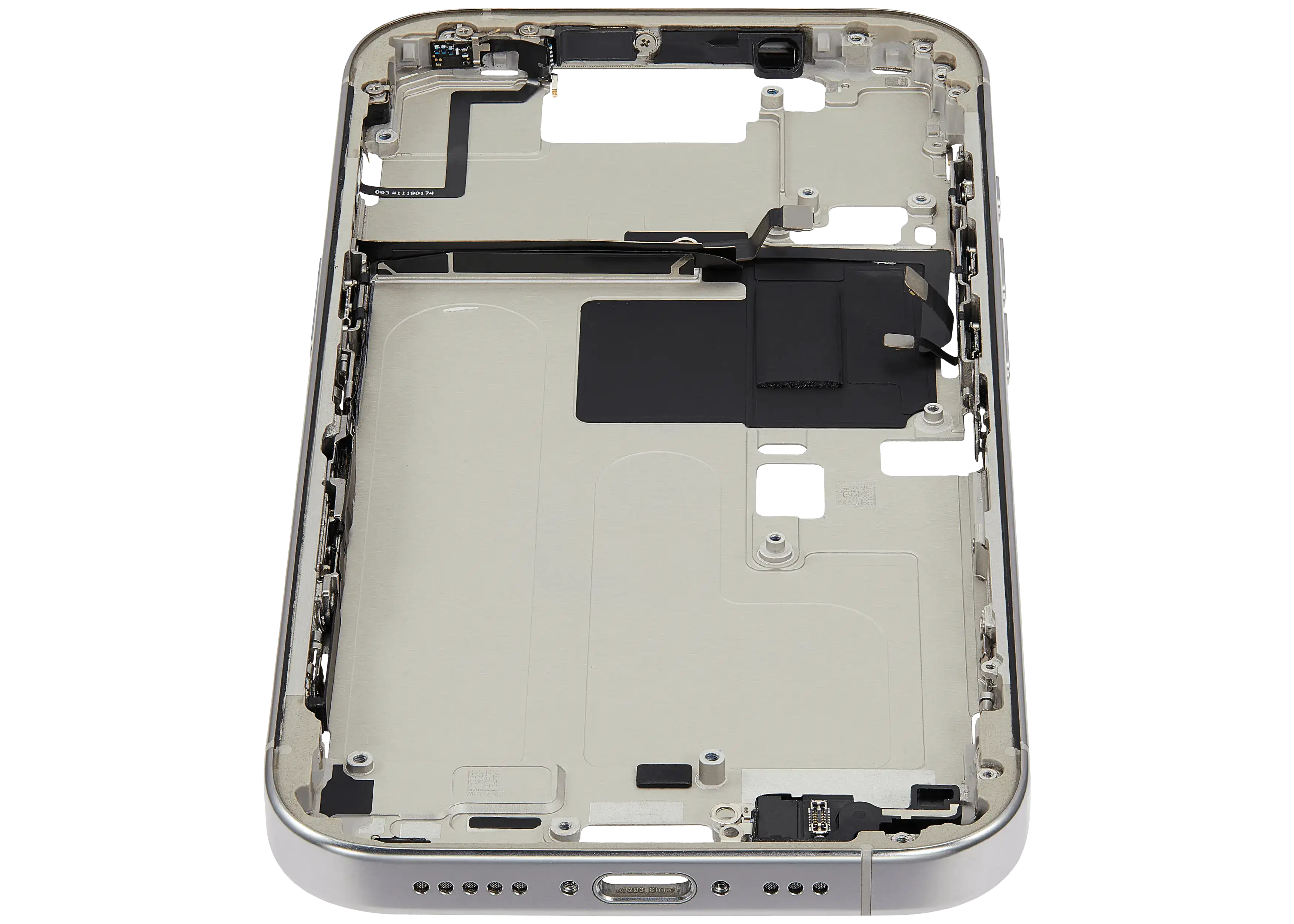 Original Apple-Ausbau A gebraucht – iPhone 16 Pro EU / Rahmen Weiß