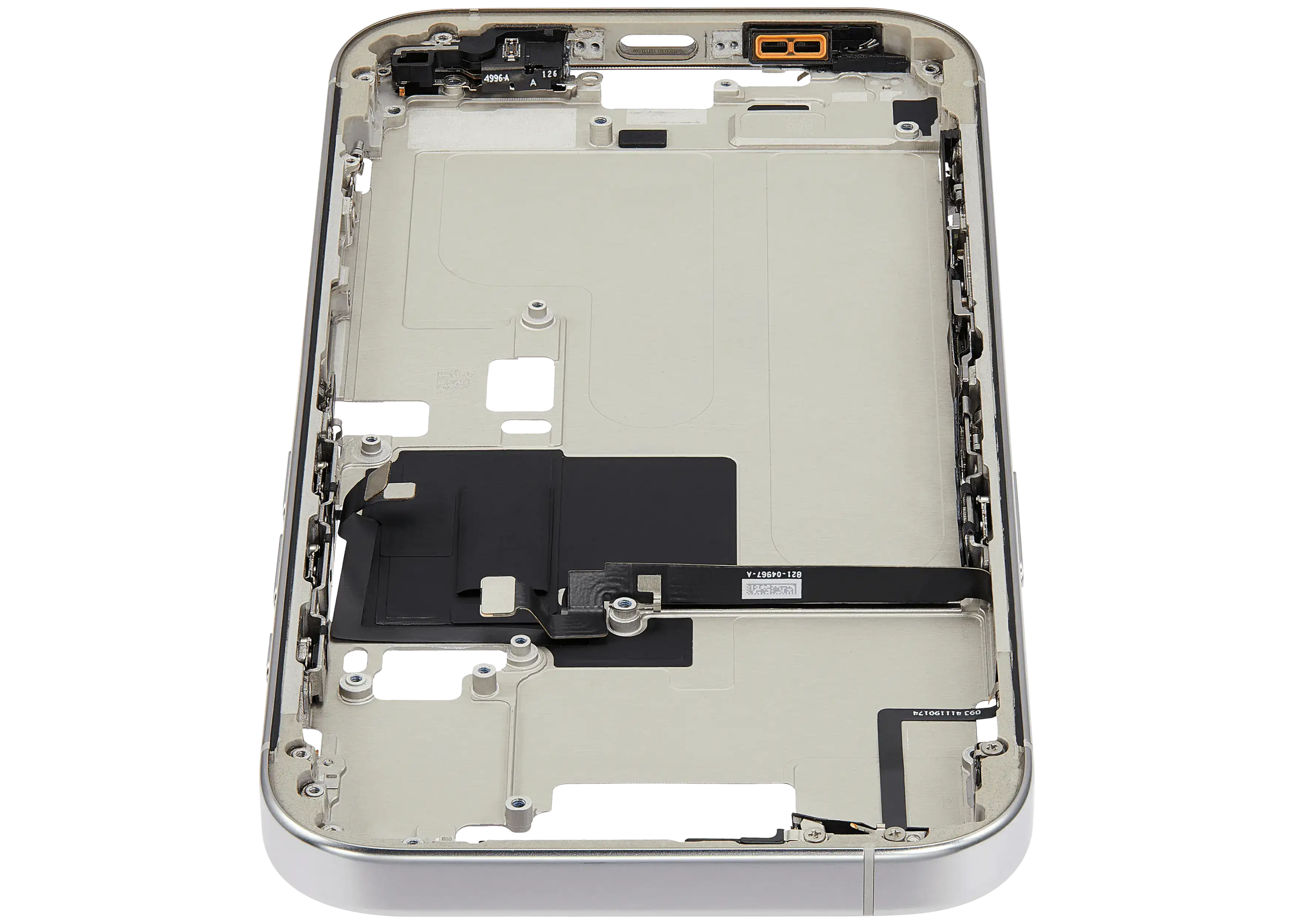 Original Apple-Ausbau A gebraucht – iPhone 16 Pro EU / Rahmen Weiß