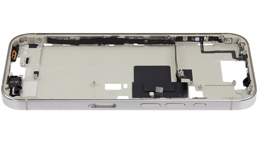 Original Apple-Ausbau A gebraucht – iPhone 16 Pro EU / Rahmen Weiß